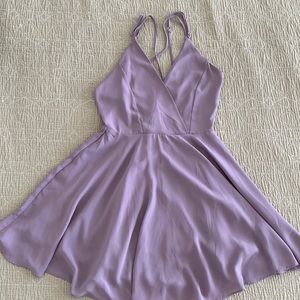 Lavender Cocktail Dress Urban Outfitters
